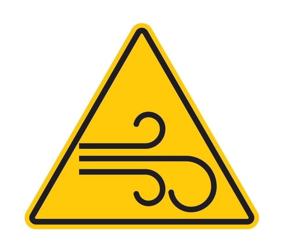 high-wind-warning-sign